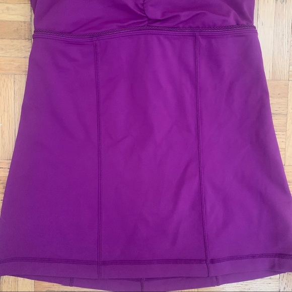 lululemon Warrior 1 Tank Top Dewberry Purple Pink Size 4 - Picture 8 of 11